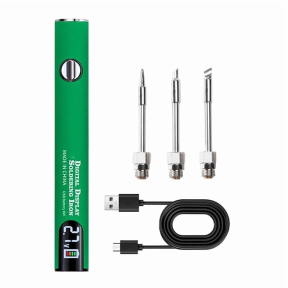 510 Thread Portable Electric Soldering Iron Pen with USB Charger 650mAh Smart Power Pen Heat Devices Welding Tool Kit