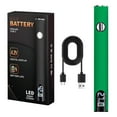 thumbnail image 1 of 510 Threaded Battery Cart Pen, Portable Cordless Soldering Iron Cart Pen, USB-C Rechargeable with LED Screen, 650mAh Adjustable Temperature for Electronics Repair, DIY, & Phone Fix Green, 1 of 3