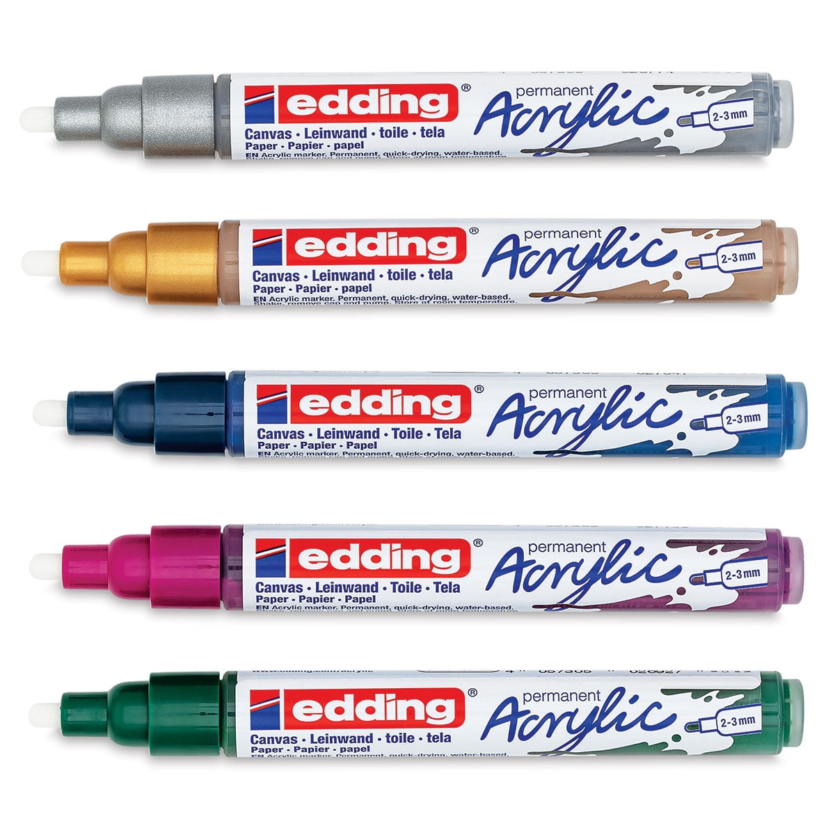 5100 Acrylic Marker Med Set/5 Festv