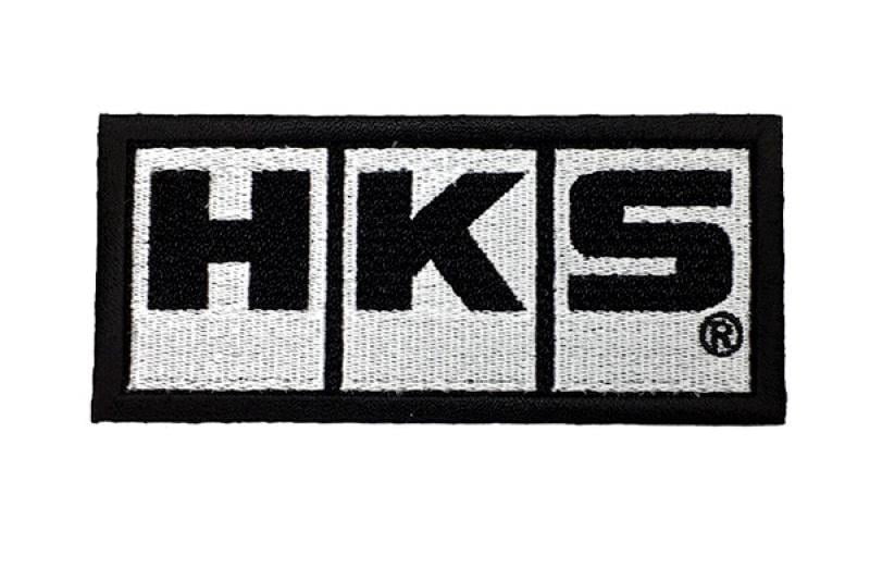 [51003-AK142]HKS Uncategorized.HKS PATCH HKS W105 WHITE