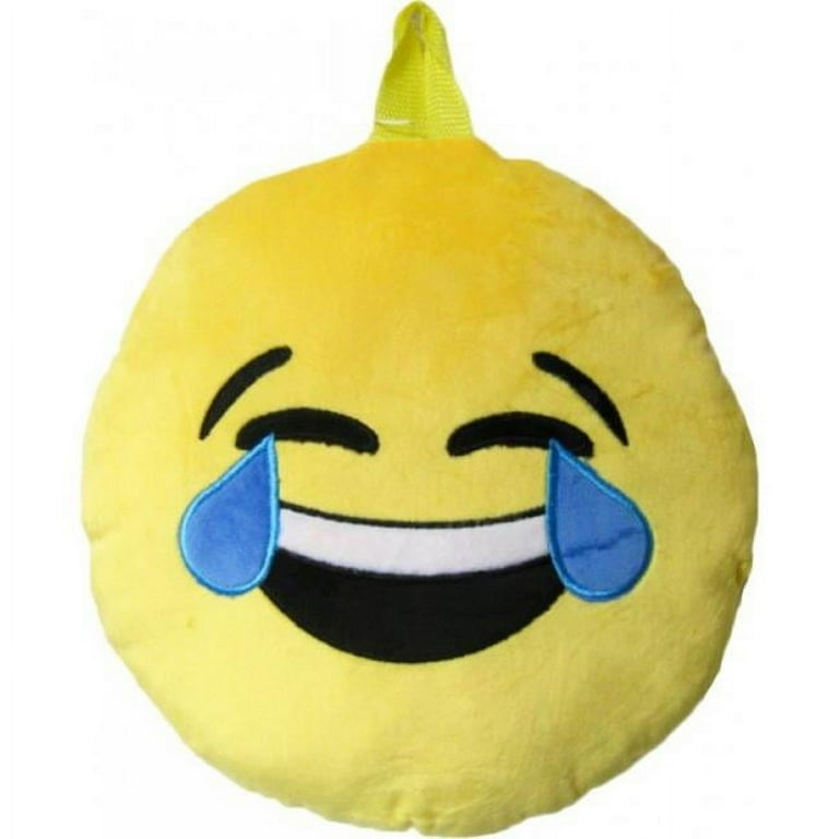 Laughing crying emoji pillow hotsell