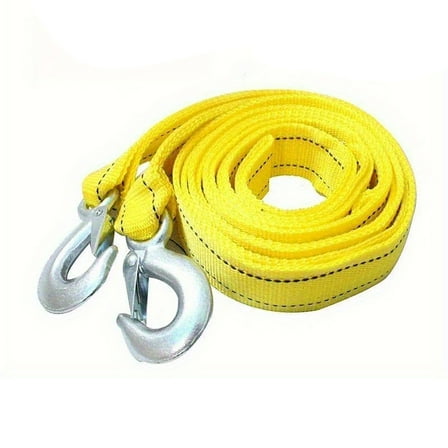 Euha Heavy-Duty Tow Strap With Hooks, 2 Inches by 20 Feet, 10,000-Pound Capacity