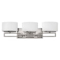 thumbnail image 1 of 5103AN Hinkley Lighting Lanza - 3 Light Bath Vanity in Transitional Style - 25 Inches Wide by 6.75 Inches High-Antique Nickel Finish-Halogen Lamping, 1 of 8