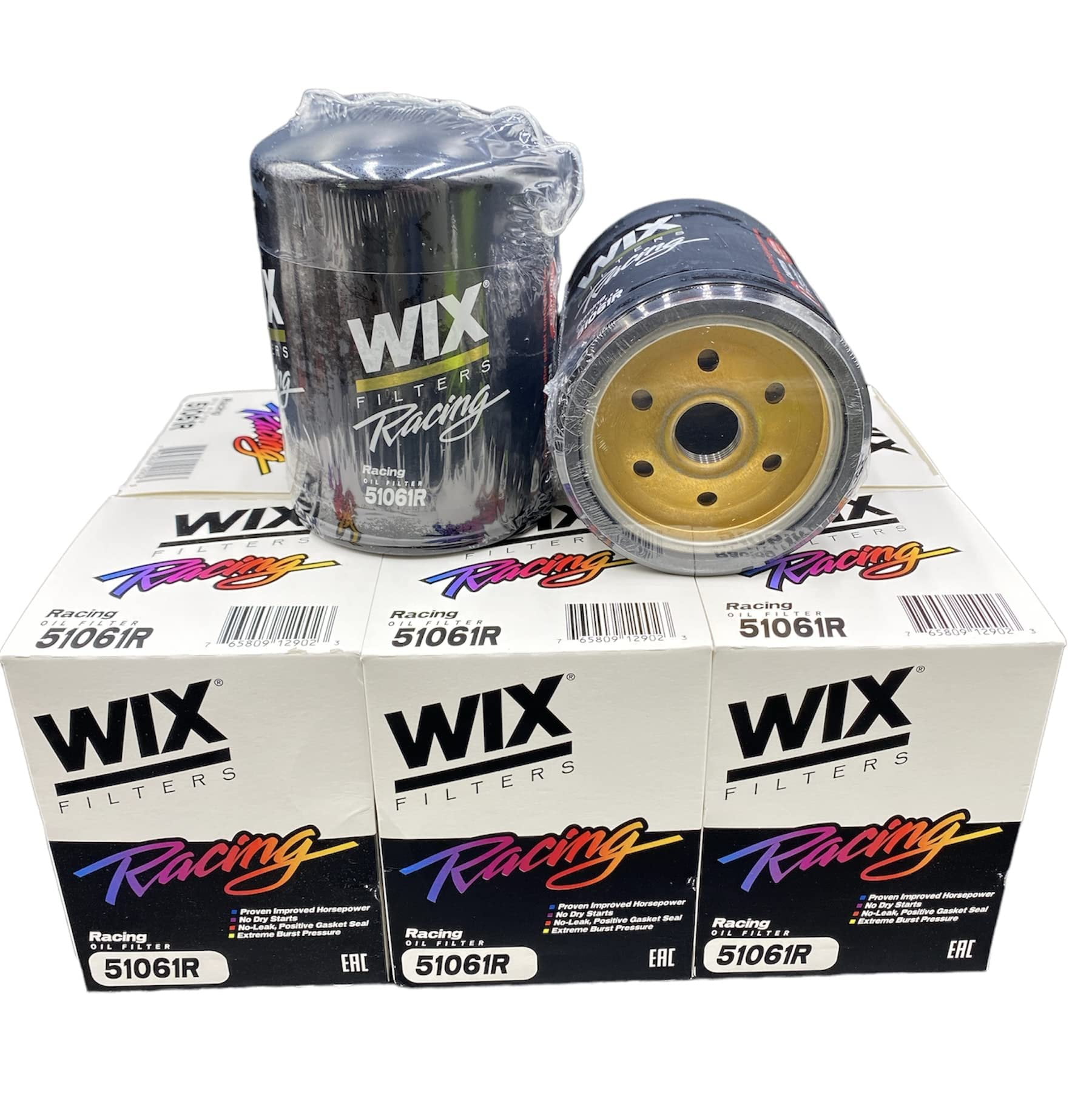 51061R Wix Racing Oil Filter Replace GMC 25013454, Pack of 6