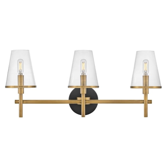 15W 3 Led Bath Vanity-11 Inches Tall And 25 Inches Wide Hinkley Lighting 51083Hb