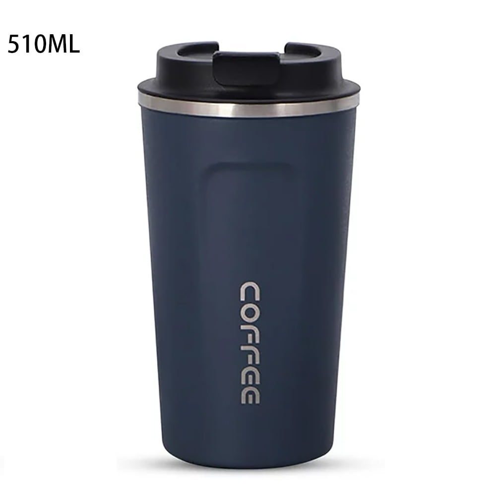 Double Stainless steel Coffee Mug Thickened Big Car Thermos Mug Travel  Thermo Cup Thermosmug For Gifts 510/380ML Thermos Flask - AliExpress