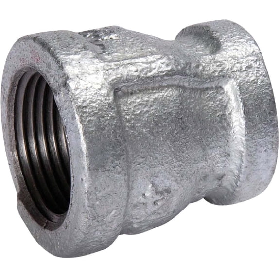Ace Hardware Pipe Fitting Reducing Coupling Galvanized - 1 Piece, 3/4 x 1/2 In.