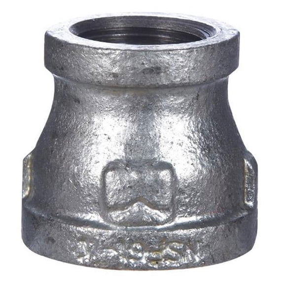 511-373BG Galvanized Iron Reducing Coupling 1.5 x 0.5 in.