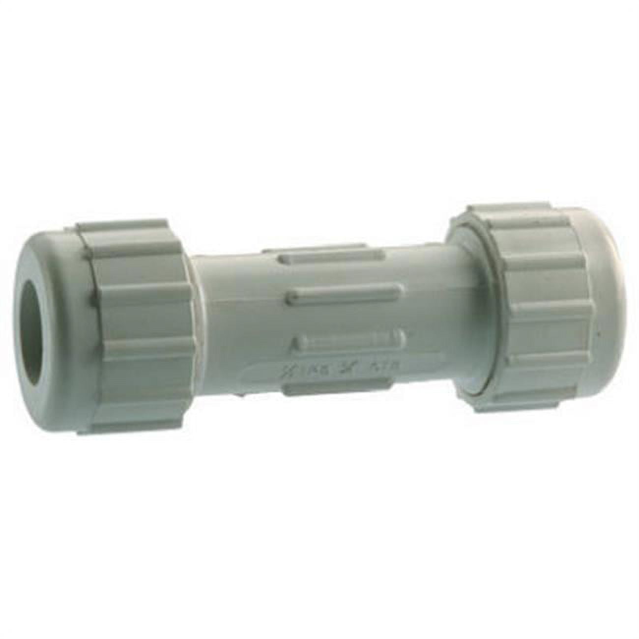 5114311B 1 in. PVC Compression Repair Coupling