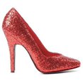 thumbnail image 1 of 511-GLITTER, 5" Glitter Slide Pump Shoe, 1 of 8