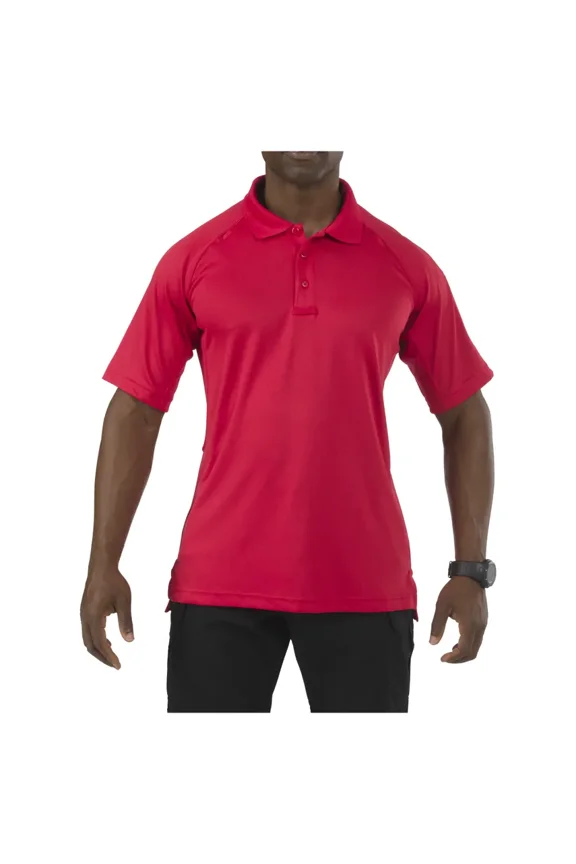 511 Performance Polo S/S, Color: Range Red, Size: 4X-Large