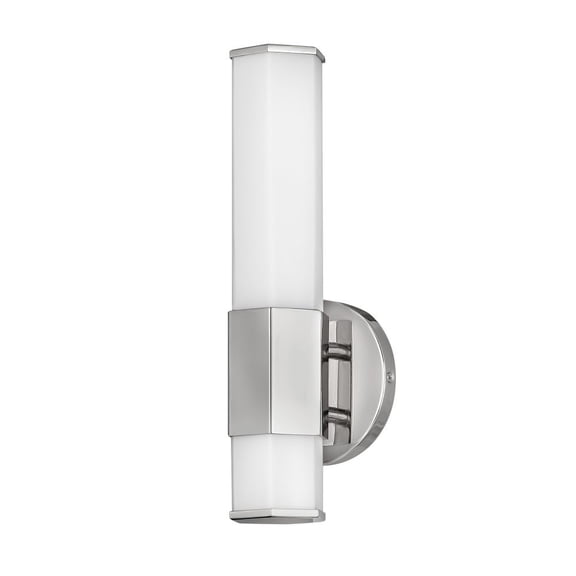 51150PN Hinkley Lighting Facet - 14 Inch 16W LED Small Wall Sconce-Polished Nickel Finish