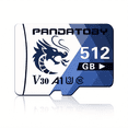 thumbnail image 1 of 512 Micro SD Card High Speed 512 MINI SD Card Class 10 Micro SD Memory Cards for Tablet with SD Adapter, 1 of 8