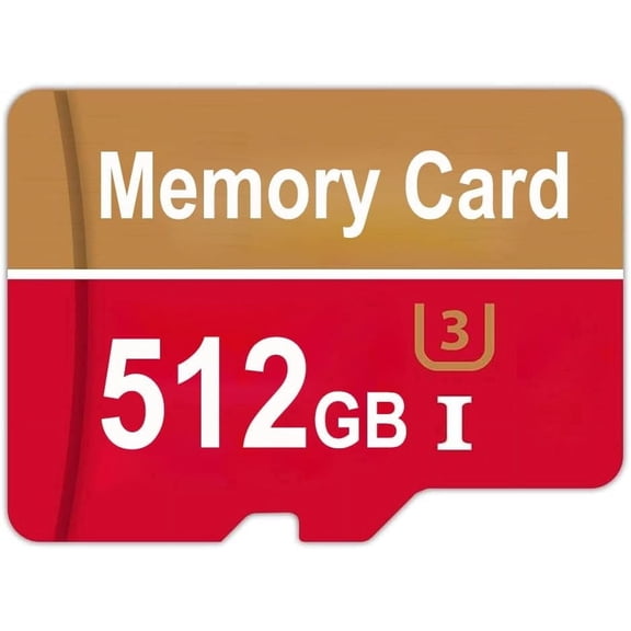 512 Micro SD Card Mini SD TF Flash Ultra Class 10 Memory Card Wholesale Lot for Camera/Android Phones with A SD Card Adapter TF Card 512 Micro SD Memory Cards HIGH Speed 1-pack
