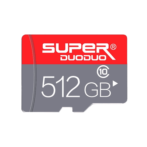 512 Micro SD Card SDXC Class10 Memory Card U3 TF Card Memory Card Adapter High-Speed Waterproof/Shockproof, Compatible for Drones & 4K Cameras