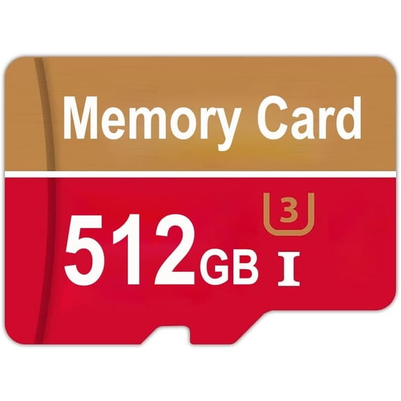 512 Micro SD Class 10 Flash Memory Card, UHS-I, C10, U3, V30, 4K, Large Capacity Full HD Memory Card Suitable For Smartphones, Cameras, Computers, Gaming And Other Android Devices