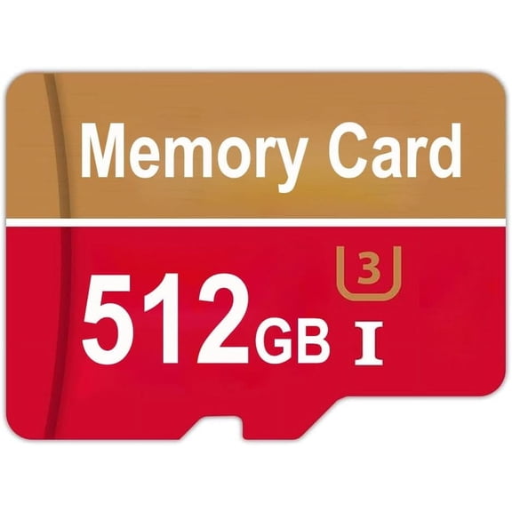 512 U3 Micro TF U3 Class 10 High-Speed Micro TF PRO PLUS Flash Memory Card 512 for Smartphone, Tablet, Camera, and Car Recorder