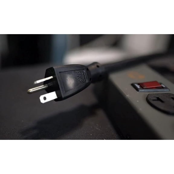 5120 20 Amp Rated, 6 Outlet All Metal Power Strip with NEMA 5-20 P&R, 6 Foot 12/3 Cord