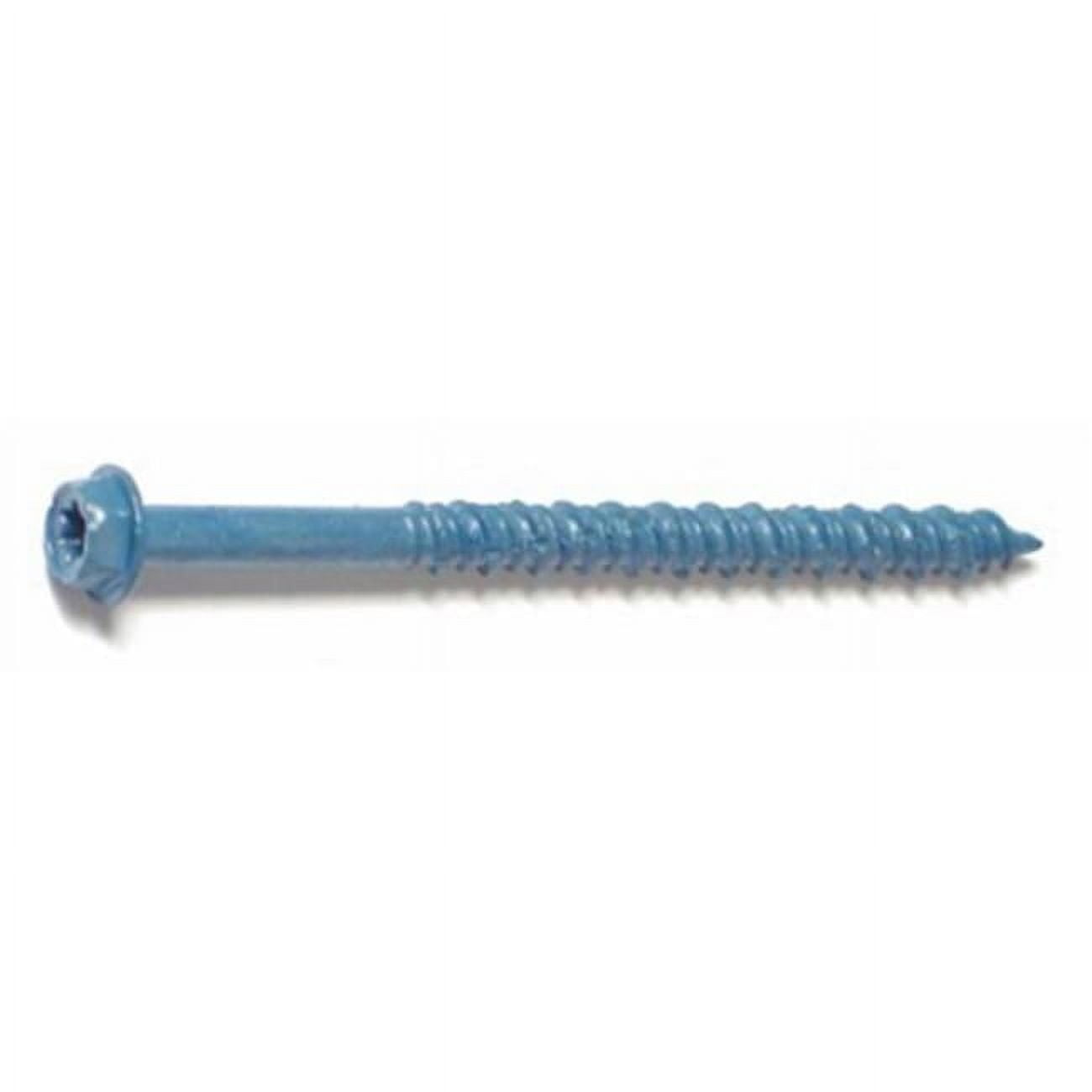 51209 0.19 x 2.75 in. Star Hex Head Masonry Screw - 100 Pack