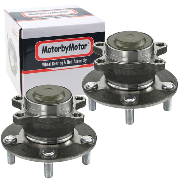 512570 Rear wheel Hub & Bearing Assembly Replacement for 2016-2019 Honda Civic, 2019 Honda Insight Hub Bearing w/5 Lugs-2 Pack