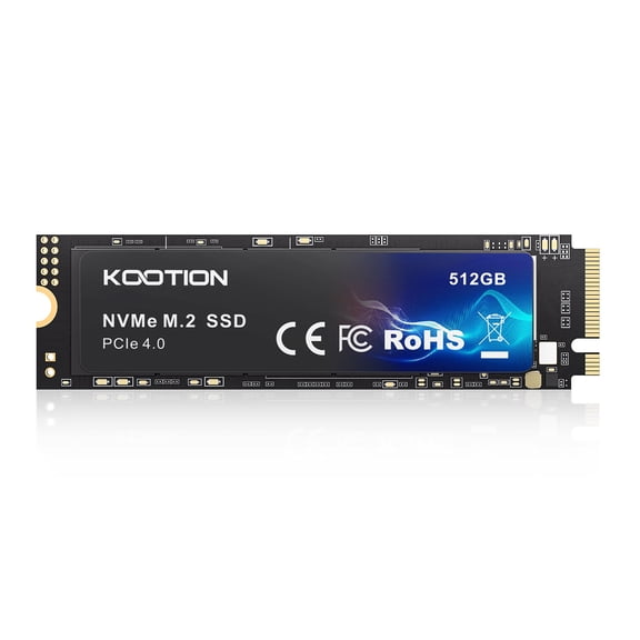 512G NVMe Internal SSD PCIe 4.0 M.2 2280 Gen 4 Internal Solid State Drive Up to 5000MB/s Compatible with PS5/PC/Laptop