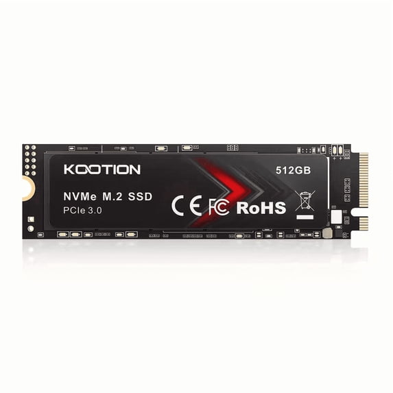512GB Internal SSD Up to 1800MB/s PCIe 3.0 M.2 2280 NVMe Gen 3 Internal Solid State Drive for PC Laptop