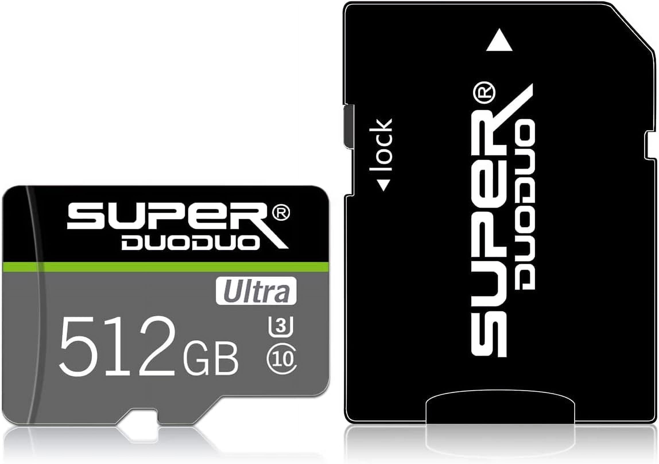 512GB Micro SD Card Memory Card Class 10 High Speed Flash Card for ...