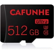512GB Micro SD Card with SD Card Adapter for Smartphone Computer,Game Console, Dash Cam Camera Class 10 High Speed 512GB Memory Card TF Card 512GB