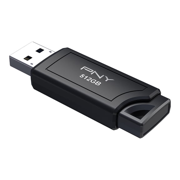 512GB PNY PRO Elite V3 USB 3.2 Gen 2 Flash Drive – Up to 1000MB/s Read, Up to 800MB/s Write, Extreme Performance for Professional Data Storage and Transfers, Premium Metal Design, Type-A Connector