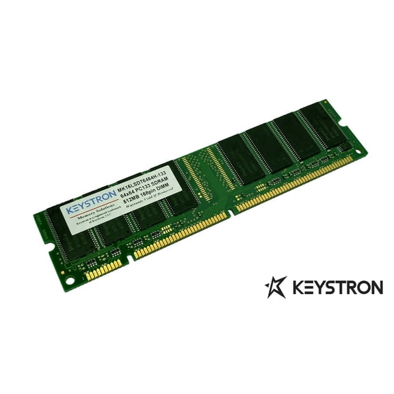 512MB 168pin PC133 Sdram Memory 3.3V Non- ECC Unbuffered 32x8 based
