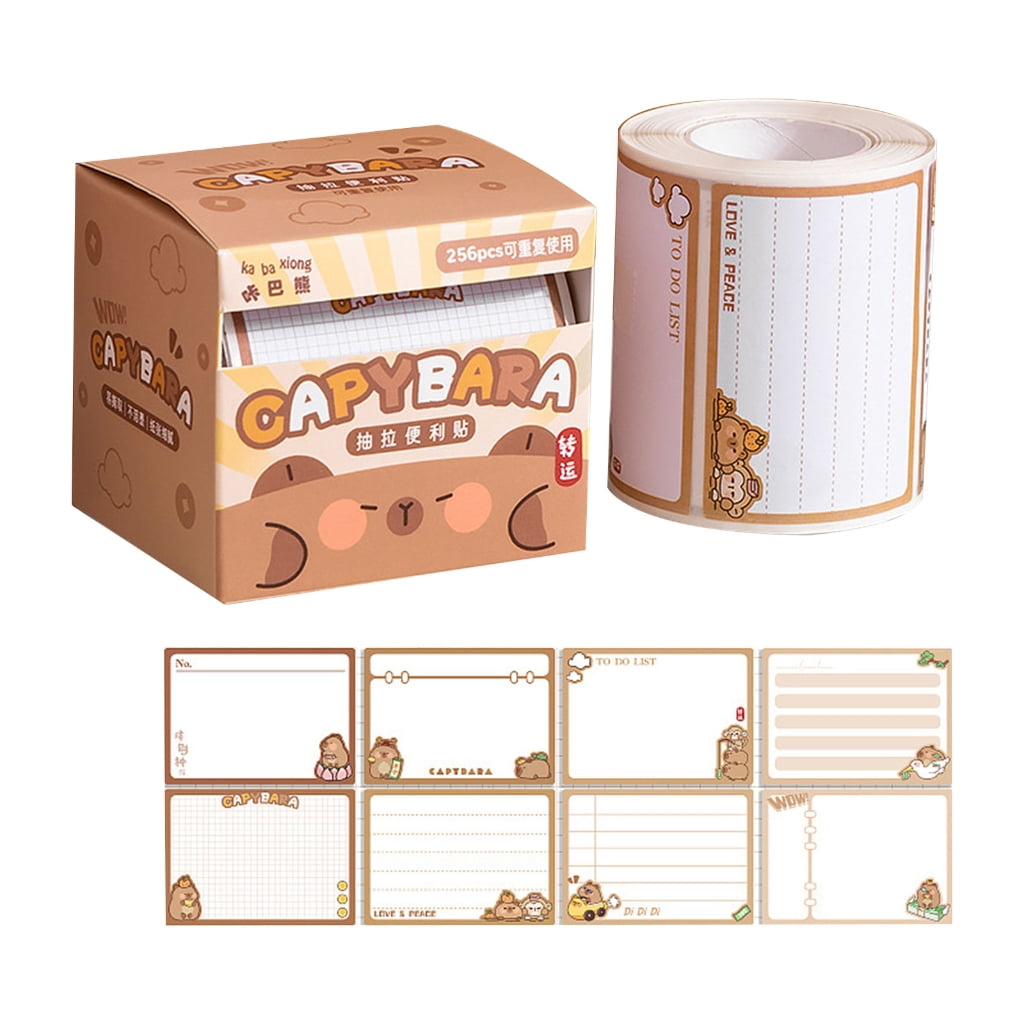 512Sheets Pull Out Adheive Note Paper Small Notepads 2.5x1.77Inch Notes ...