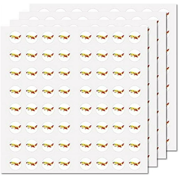 512pcs Airplane Planner Stickers Self-Adhesive Stickers with Planners Journals Agendas DIY Calendar