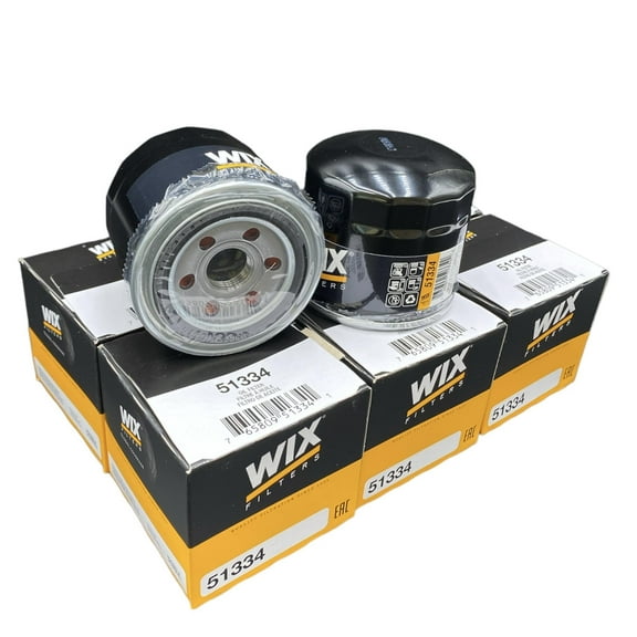 51334 Wix Oil Filter Pack of 6 Replace Kubota 15241-39092, Yanmar 1196-6035150, PF2192, PF1793