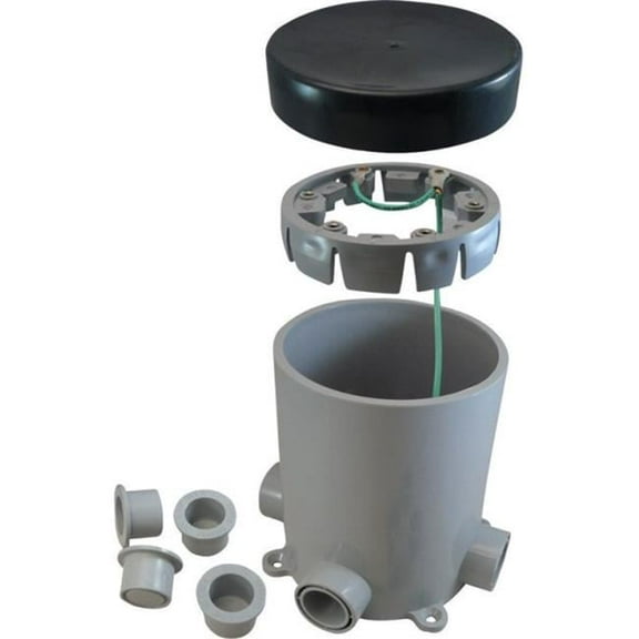 5133760U Single Floor PVC Box Gray