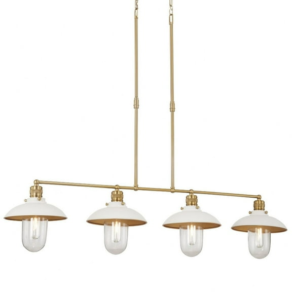 Minka Lavery - Downtown Edison - 4 Light Chandelier-24.5 Inches Tall and 44