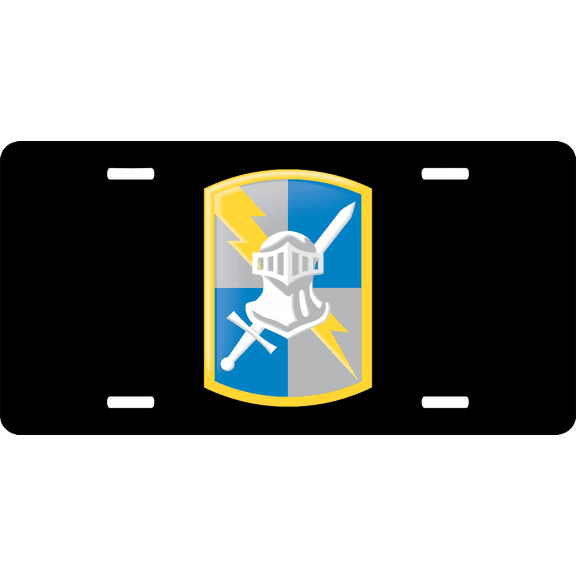 513th Military Intelligence Brigade License Plate