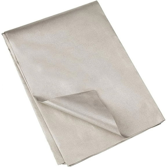 514 * 1106mm Emf Protection Fabric Faraday Fabric Polyester EMI Rf & RFID Shielding Copper Fabric Faraday Cage Protection DIY Enclosure Wireless Shield for WiFi Cell RFID Protection