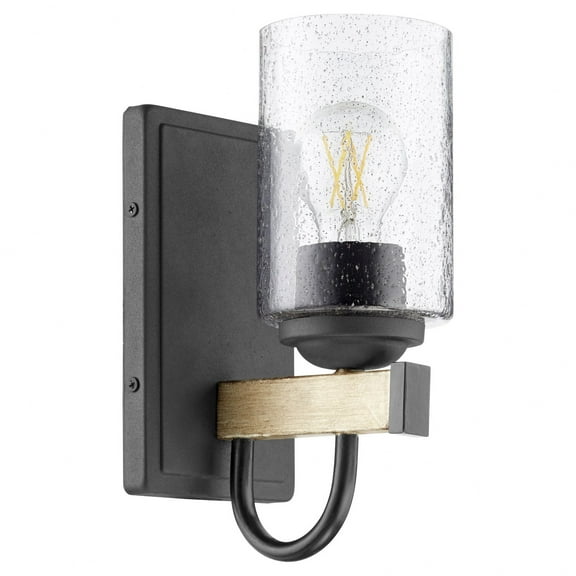 Quorum Lighting - Pepper Glass - 1 Light Wall Mount