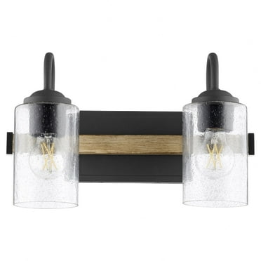 5140-2-69-Quorum Lighting-Pepper Glass - 2 Light Bath Vanity