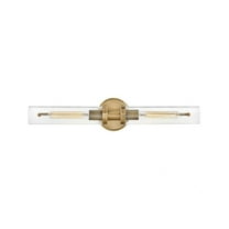 51452HB Hinkley Lighting Vaughn - 2 Light Bath Vanity-Heritage Brass Finish