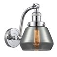 thumbnail image 1 of 515-1W-PC-G173-LED-Innovations Lighting-Fulton-3.5W 1 LED Wall Sconce in Industrial Style-7 Inches Wide by 11.5 Inches High   Polished Chrome Finish, 1 of 1