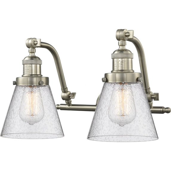 515-2W-SN-G64-Innovations Lighting-Bellmont - 18 Inch 6W 2 LED Bath Vanity
