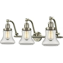 515-3W-SN-G192-Innovations Lighting-Addison-9W 3 LED Bath Vanity-28 Inches Wide by 10 Inches High