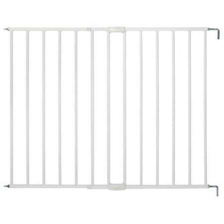 5150 Stairway Swing & Lock Gate, White Metal, 24.5 x 42 x 30-In. - Quantity 1