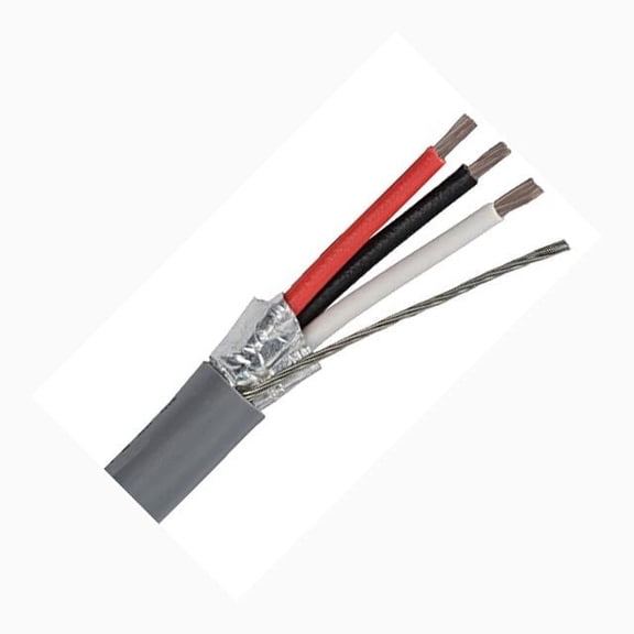 5151803TFT4 - CABLE 3C 18AWG STR SHLD 300METER FT4 600V 105C GREY
