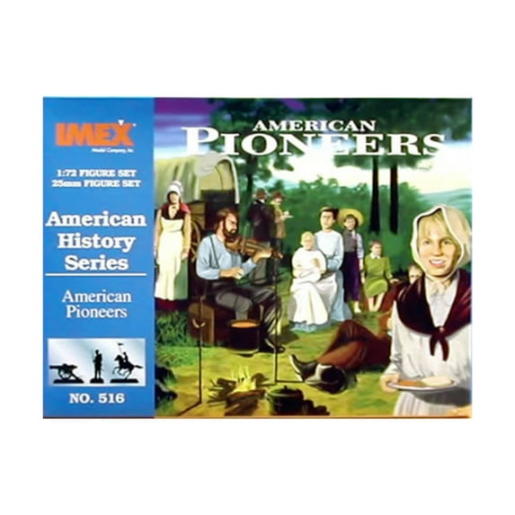 516 1/72 American Pioneers Multi-Colored