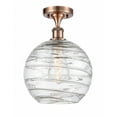 thumbnail image 1 of Innovations Lighting - Athens Deco Swirl - 1 Light Semi-Flush Mount In, 1 of 7