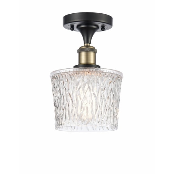 Innovations Lighting - Niagra - 1 Light Semi-Flush Mount In Industrial Style-11