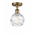 thumbnail image 1 of Innovations Lighting - Athens Deco Swirl - 1 Light Semi-Flush Mount In, 1 of 2