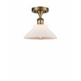thumbnail image 1 of Innovations Lighting - Orwell - 1 Light Semi-Flush Mount In Industrial Style-9, 1 of 2